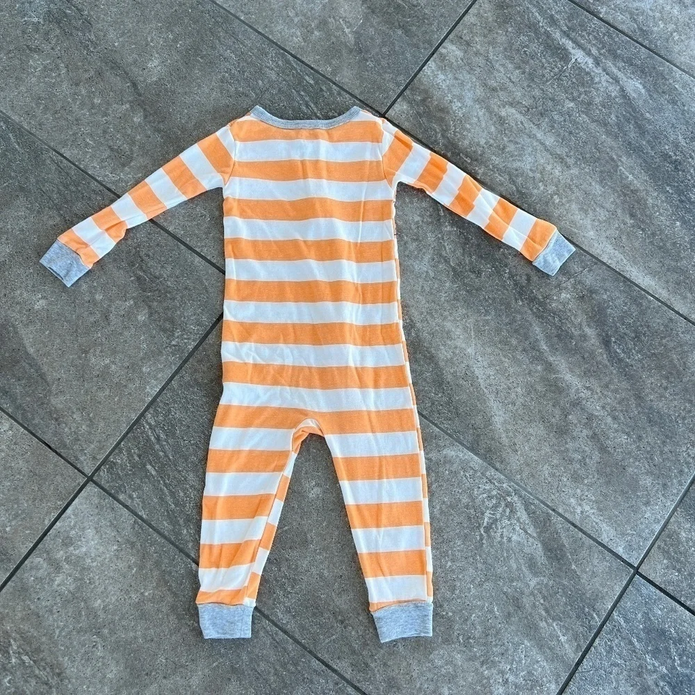 Carter's Size 2T Striped Cotton Pajamas Jumper Snug Fit Cotton